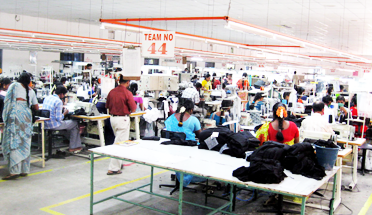 out stitching facility